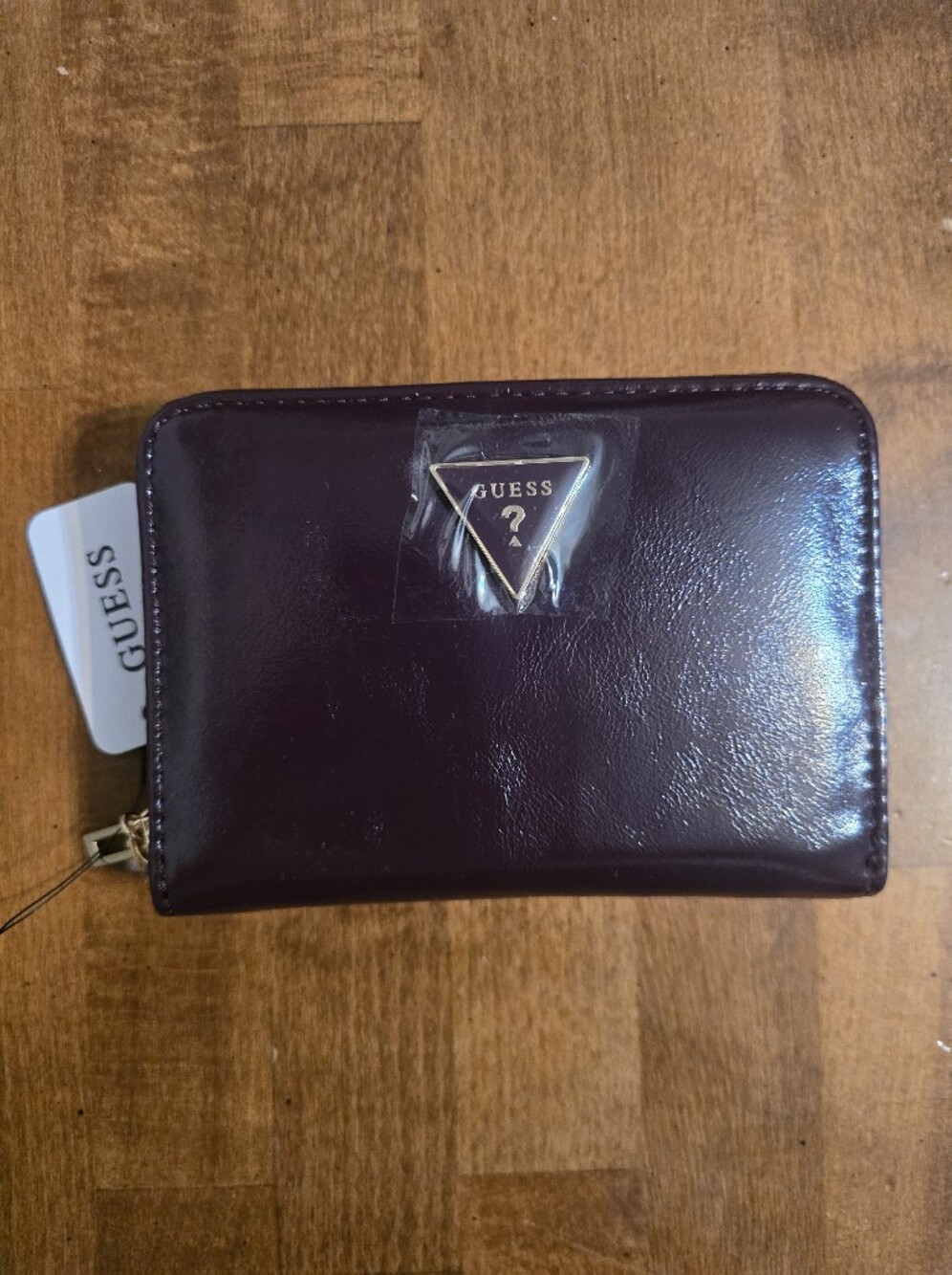 GUESS Purple Zip Wallet